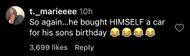 Fans weigh in on DDG's unusual gift for his son's first birthday (Image via Instagram/@theshaderoom)